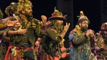 La comparsa 'La ciudad invisible' de Mart&iacute;nez Ares trae a Almer&iacute;a el Carnaval de C&aacute;diz