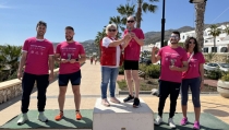 M&aacute;s de 200 personas participan en la carrera solidaria Junt@s Somos M&aacute;s Fuertes de Moj&aacute;car