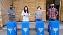 El Consorcio del Sector II dona papeleras de reciclaje al CEIP 28 de Febrero