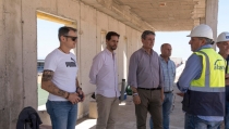 Las obras del Complejo Deportivo Miramar de Adra se centran en las nuevas instalaciones