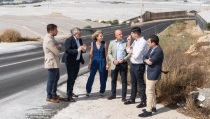 Renovada la carretera municipal que une Matagorda con Almerimar
