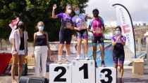 David L&oacute;pez y Victoria Mayoral vencen en el I Gran Premio La Amatista de ciclismo en Carboneras