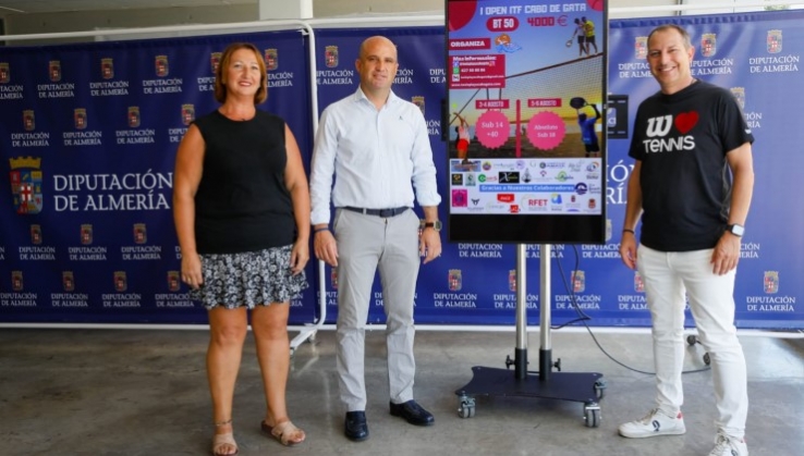Open ITF Cabo de Gata, primer campeonato de tenis playa en el Parque Natural