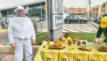 COAG Andaluc&iacute;a denuncia la venta de miel falsa con catas frente a grandes supermercados