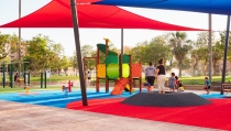 La Vega de Ac&aacute; estrena dos nuevos parques infantiles con &aacute;rea cardiosaludable