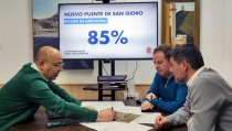El nuevo puente de San Isidro en Hu&eacute;rcal-Overa estar&aacute; terminado en febrero