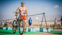 Bruno Raso y Ana Gay, campeones del V Triatl&oacute;n Cros Ciudad de Roquetas