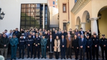 Homenaje en Almer&iacute;a a los guardias civiles arrollados por una narcolancha en Barbate