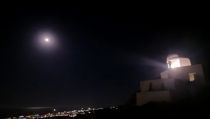 El Faro de Moj&aacute;car realiza con &eacute;xito las pruebas de alcance de iluminaci&oacute;n