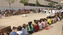 Alumnos de Almer&iacute;a reclaman una forma sostenible de llegar a colegios e institutos