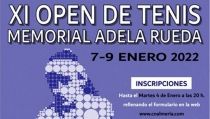 Almer&iacute;a celebrar&aacute; el XI Open de Tenis Memorial &lsquo;Adela Rueda&rsquo; del 7 al 9 de enero
