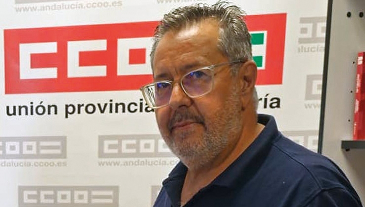 Antonio Valdivieso deja el liderazgo de CCOO Almer&iacute;a tras nueve a&ntilde;os