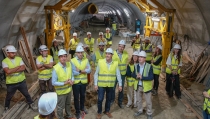 La plataforma ferroviaria del Corredor Mediterr&aacute;neo en Almer&iacute;a llega al 85% de ejecuci&oacute;n