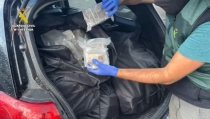 Detenidos con 165,4 kilos de hach&iacute;s en el parking del Hospital Torrec&aacute;rdenas