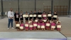 El Club Diamonds de Pulp&iacute; realiza una exhibici&oacute;n de gimnasia r&iacute;tmica en San Juan de los Terreros