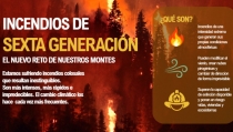 El GEM alerta sobre el alto riesgo de incendios forestales en la provincia