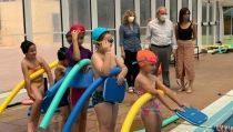 M&aacute;s de 50 ni&ntilde;os y ni&ntilde;as de V&iacute;car participan en los Cursos de Nataci&oacute;n