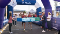 M&aacute;s de 200 atletas participan en la prueba de Mar&iacute;a del Circuito de Carreras Populares