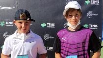 Manu Ca&ntilde;adas y Dar&iacute;o Ruiz, campeones de Andaluc&iacute;a en dobles en alev&iacute;n masculino