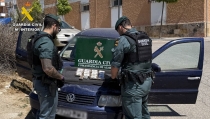 Detenido en Hu&eacute;rcal-Overa cuando llevaba dos kilos de hach&iacute;s en su coche