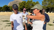 Liberan a tres cern&iacute;calos y una carraca recuperados en el CREA de V&eacute;lez Blanco