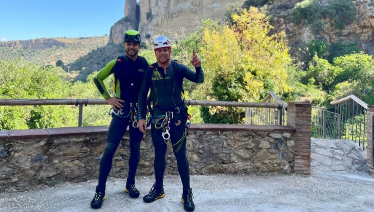 Juan Jes&uacute;s Ruano y Francisco Jim&eacute;nez, campeones de Andaluc&iacute;a de Descenso de Ca&ntilde;ones