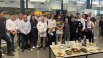 Tolo Castillo, Gin&eacute;s Peregr&iacute;n y &Aacute;ngel Hern&aacute;ndez, finalistas del II Campeonato Provincial de Tapas