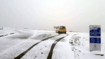La nieve vuelve a cubrir la sierra en la provincia de Almer&iacute;a