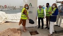 Arrancan las obras de reurbanizaci&oacute;n del puerto de Roquetas de Mar