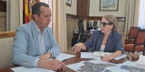El subdelegado aborda con la alcaldesa de El Ejido los proyectos del municipio