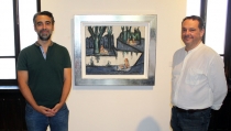 El Museo Do&ntilde;a Pakyta expone la obra 'Paisaje con figuras' de Gin&eacute;s Parra
