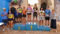 Gisela Arrieta y Jonathan Aguilera ganan el Trail de Guardias Viejas