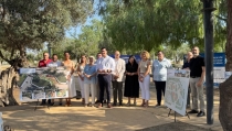 Comienzan las obras del futuro Parque de las Familias de Campohermoso