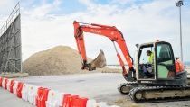 Las obras de ampliaci&oacute;n de las pantallas atrapa-polvo del Puerto inician los trabajos