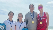 &Eacute;xito de las jugadoras almerienses de tenis playa en los torneos ITF de Portugal