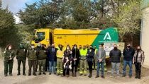 Colocada la primera piedra del centro de defensa forestal de Laujar de Andarax