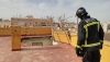Desalojan un edificio de cinco plantas en el Tagarete tras sufrir un desplome parcial