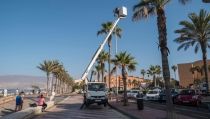 Almer&iacute;a instalar&aacute; 2.000 luces led entre el Cable Ingl&eacute;s y la Fabriquilla