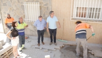 Comienzan las obras de acondicionamiento en la calle Amanecer de Adra