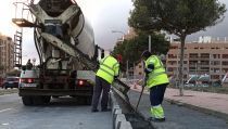 Comienzan las obras de construcci&oacute;n del carril bici entre Almer&iacute;a y Hu&eacute;rcal