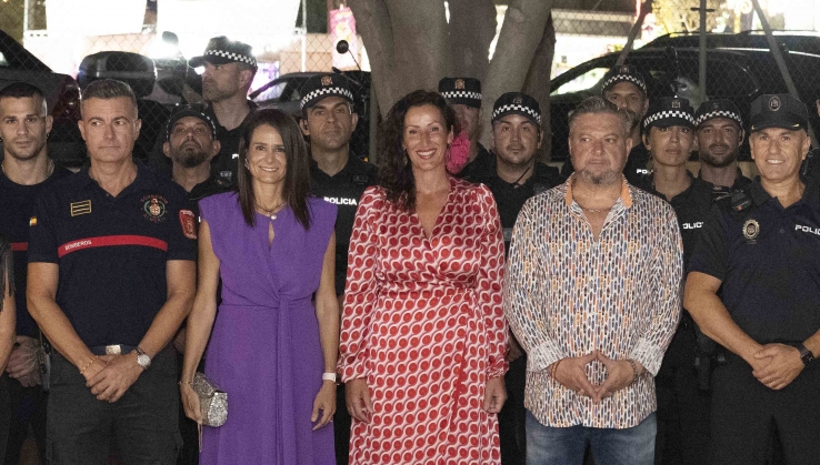 La alcaldesa agradece la labor del dispositivo de seguridad en la Feria de Almer&iacute;a