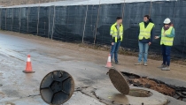 El Ayuntamiento de El Ejido trabaja en los caminos rurales afectados por las lluvias