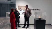 Una l&aacute;pida funeraria yemen&iacute;, pieza del mes de marzo en el Museo de Almer&iacute;a