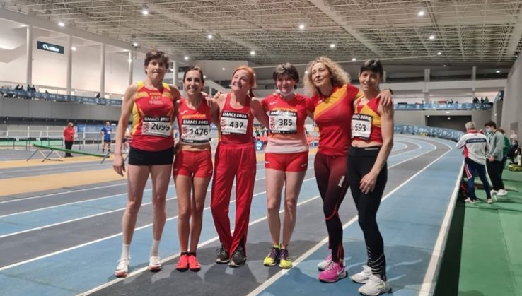 Los atletas almerienses ganan seis medallas en el Campeonato de Europa M&aacute;ster