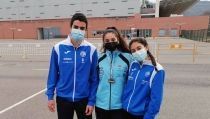 La atleta almeriense Ariadna Caba gana los 60 metros lisos en el Campeonato de Andaluc&iacute;a Sub-18