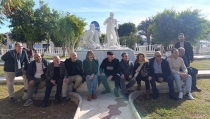 Garrucha inaugura el monumento al pescador tras su restauraci&oacute;n