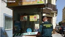 Detenida una pareja que cobr&oacute; 800 euros en premios de loter&iacute;a robada