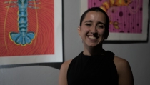 Alba Garc&iacute;a expone su serie de pinturas 'Entre mareas' en La Guajira
