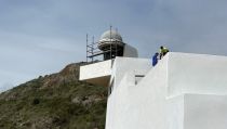 El nuevo faro de Moj&aacute;car estar&aacute; operativo en las pr&oacute;ximas semanas