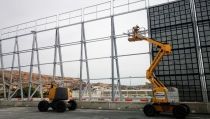 La instalaci&oacute;n de las pantallas atrapapolvo del Puerto de Almer&iacute;a terminar&aacute; este verano